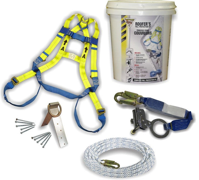 Roofer Fall Protection Kit, CEO, Canadian Equipment Outfitters – Canadian  Equipment Outfitters (CEO)
