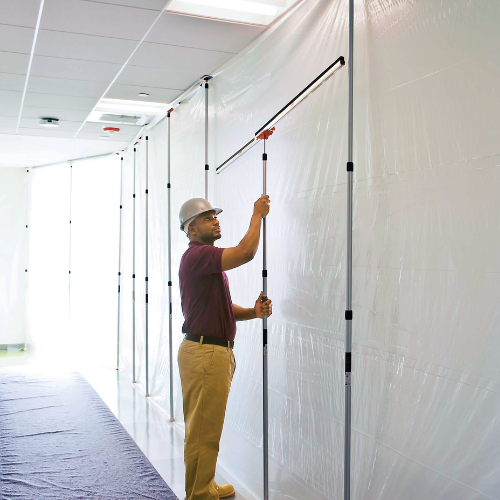 Load image into Gallery viewer, ZipWall FoamRail Span™ Mini Adjustable Tapeless Seal
