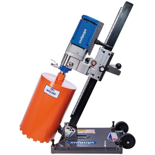 Shibuya TS-255 PRO ABV Core Drill With Angled Column Base (No Vac Pump ...