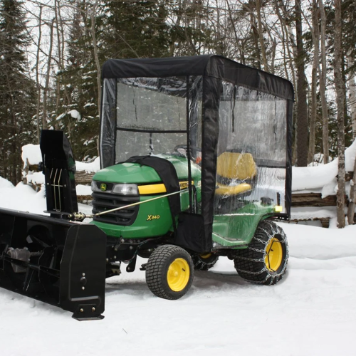 Load image into Gallery viewer, Bercomac Winter Cabs for Lawn &amp; Garden, Sub-Compact or Compact Tractors
