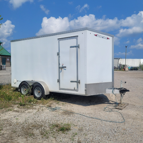 Load image into Gallery viewer, Weberlane Enclosed Aluminum Cargo Trailer
