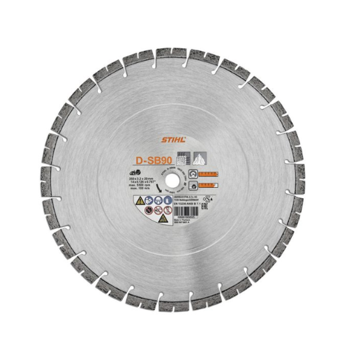 Load image into Gallery viewer, Stihl SB90 16&quot; Diamond Cutting Wheel - Concrete / Hard Stone Blade
