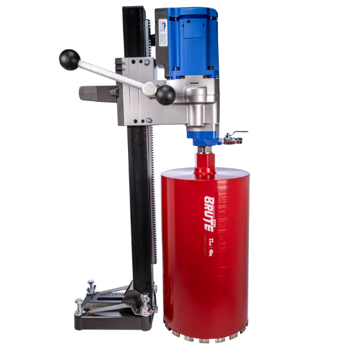 Load image into Gallery viewer, Shibuya TS-165 1-Speed Compact Core Drill with 31.5&quot; Fixed Column Base
