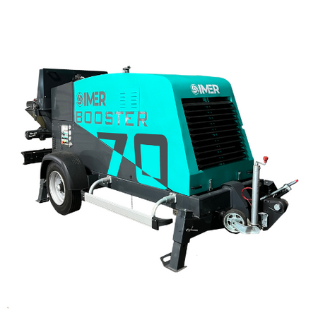 MIX 120 Plus Portable Vertical Shaft Mixer - DUST CONTROL GRATE