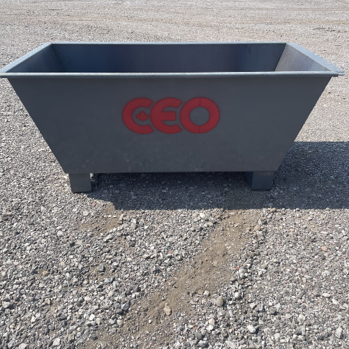 Load image into Gallery viewer, CEO 10 CU. FT Standard Steel Mortar Box - Gray
