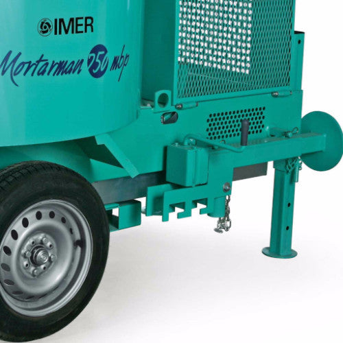 Imer Mortarman 750 Series Mixer - Mixes Mortar, Precast, Grout, Rubber Crumb and Lime