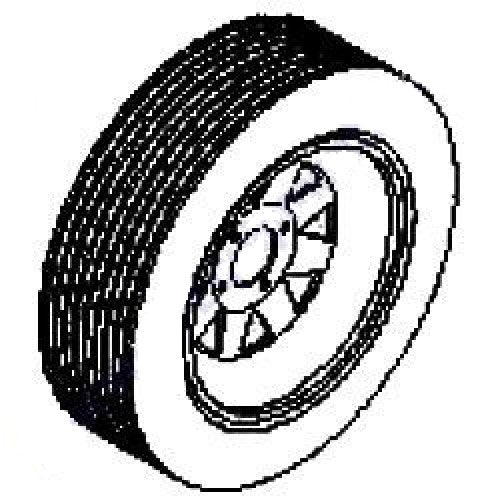 Load image into Gallery viewer, Crown 13&quot; Tire Upgrade (6SR - 8S, C6) (6608624615584)

