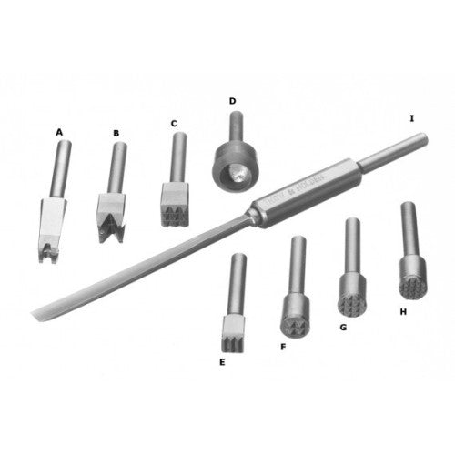 Load image into Gallery viewer, T &amp; H Bantam Bushing Chisel Tools (4165023400067)
