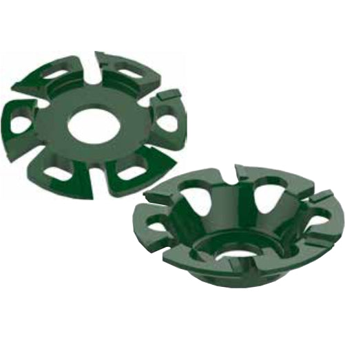 Danish Tools Carbide Trimming Discs - Green (1367946428452)