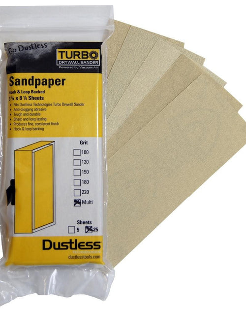 Load image into Gallery viewer, Dustless Sandpaper Multi Pack 25 Pack (7545792837)
