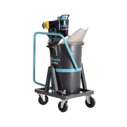 Load image into Gallery viewer, Collomix Heavy Duty Portable Mixer LevMix 65 - Mixes Mortar, Precast, Grout, Rubber Crumb and Lime
